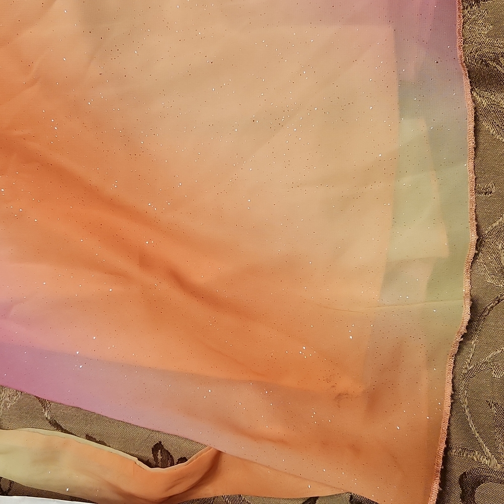 Holiday Editions Girls Sleeveless Dress Sparkles Sequins 6-6x Tie Back - Picture 8 of 8